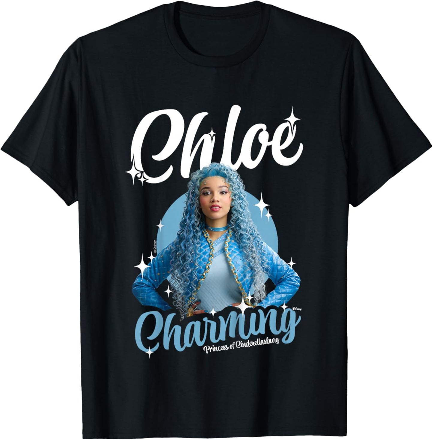 Descendants 4 - The Rise Of Red Princess Chloe Charming T-Shirt - T-Shirt | Black