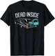 Dead Inside Casket Hearse T-Shirt - T-Shirt | Black
