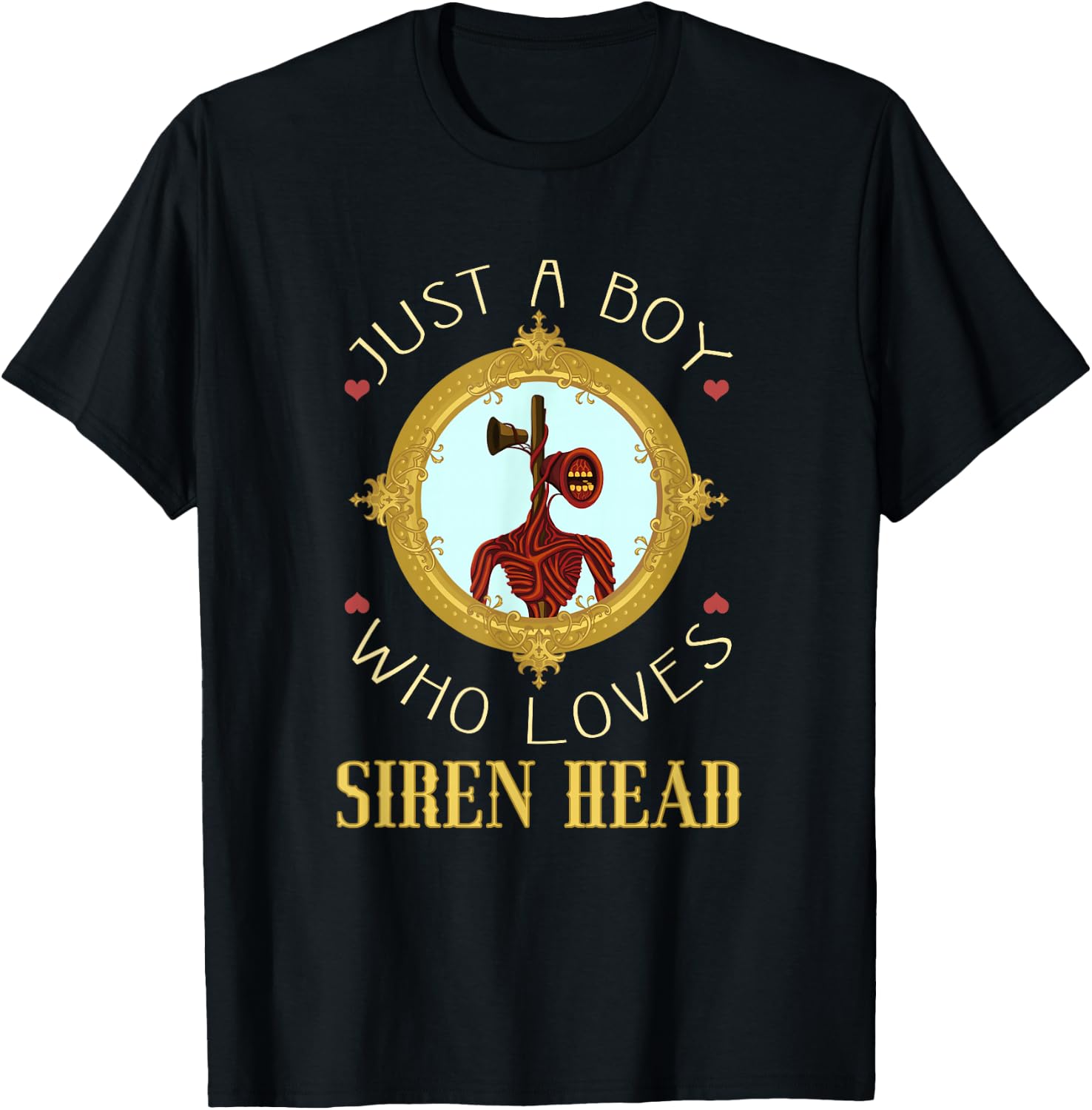 American Cryptid Siren Head T-Shirt - T-Shirt | Black