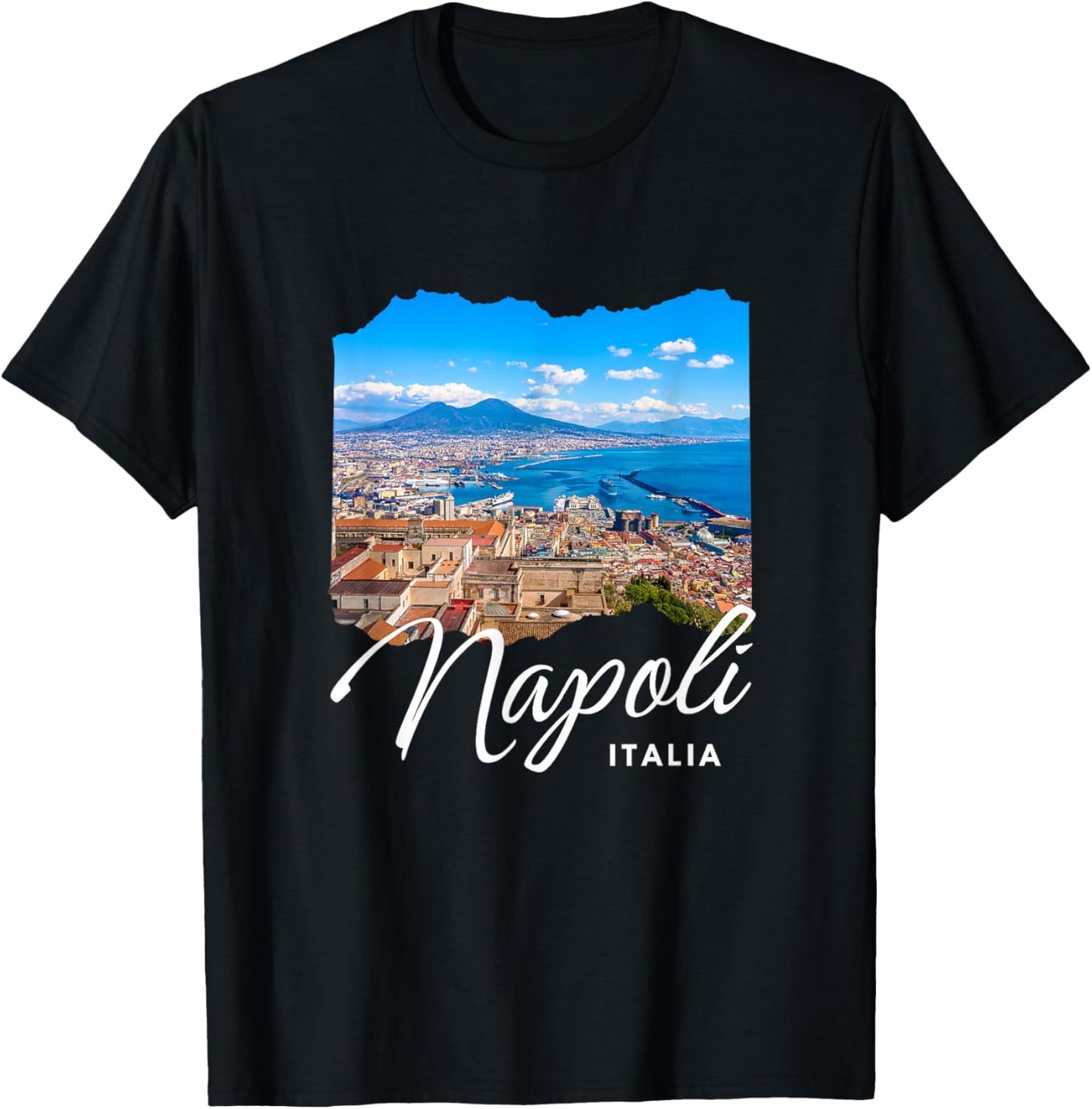 Napoli Italia / Naples Italy / Naples T-Shirt - T-Shirt | Black