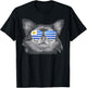 Black Chihuahua Dog Uruguay Sunglasses T-Shirt - T-Shirt | Black