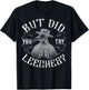 Funny plague doctor steampunk - But did you try leeches? T-Shirt - T-Shirt | Black