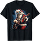 Have a Rock & Roll Christmas ROCK Santa Music lover T-Shirt - T-Shirt | Black