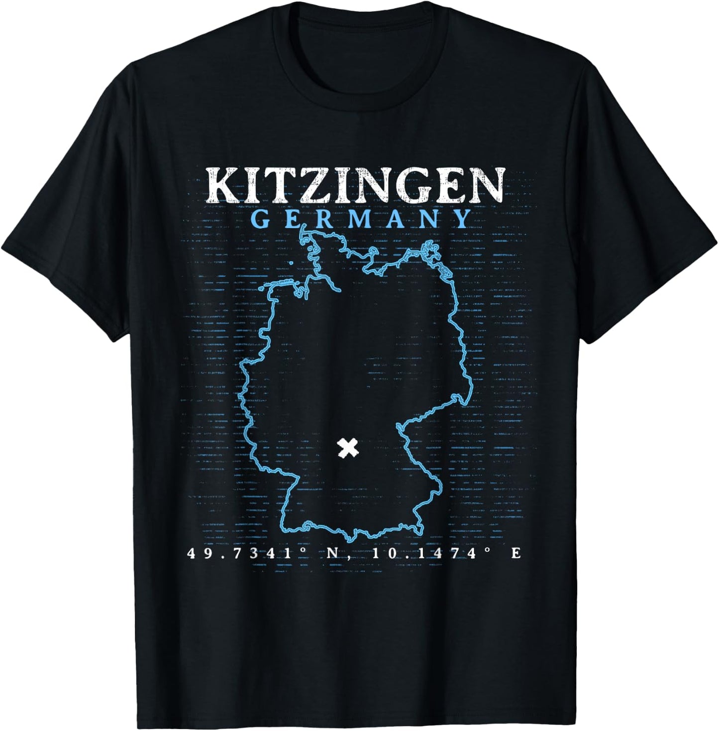 Germany Kitzingen T-Shirt - T-Shirt | Black