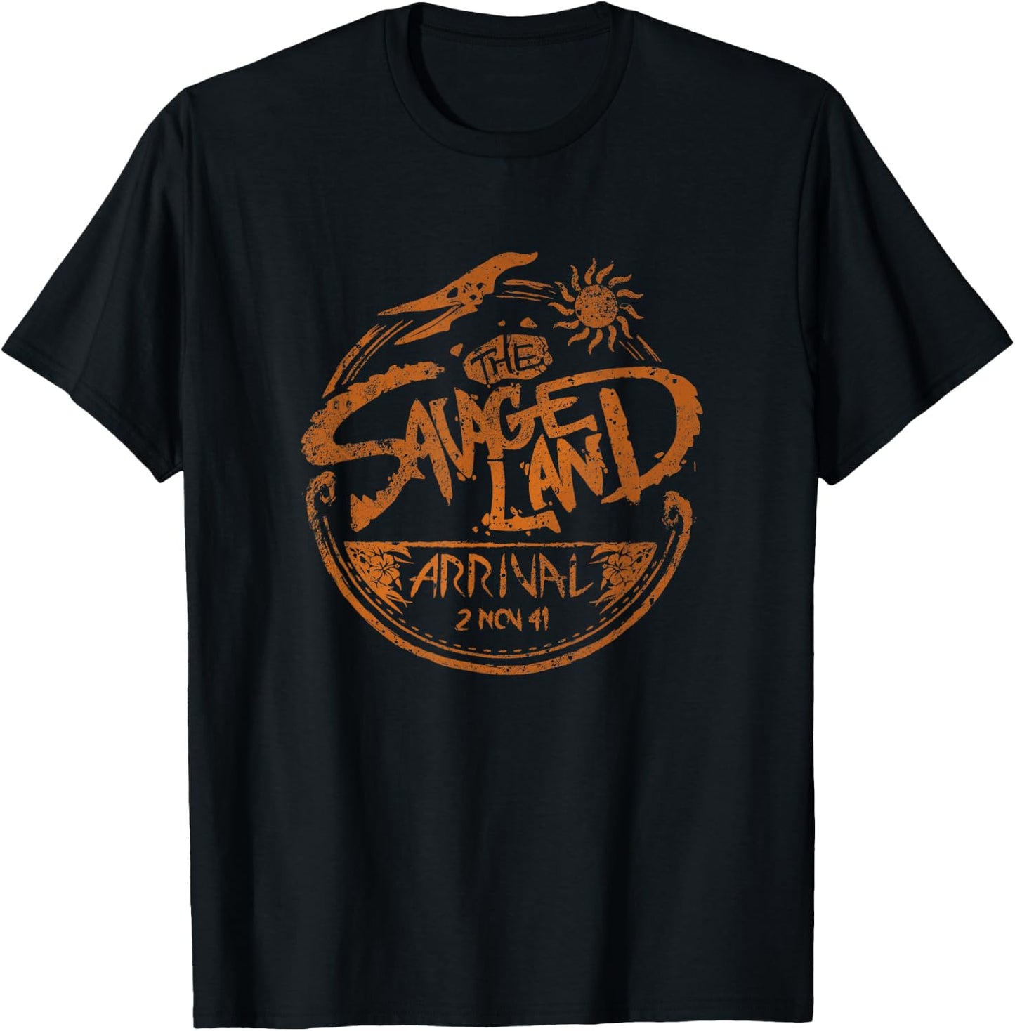 Marvel Avengers Classic Savage Land Arrival Port Vintage T-Shirt - T-Shirt | Black