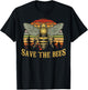 Bee - Save The Bees - Beekeeper - Beekeeping - Nature T-Shirt - T-Shirt | Black