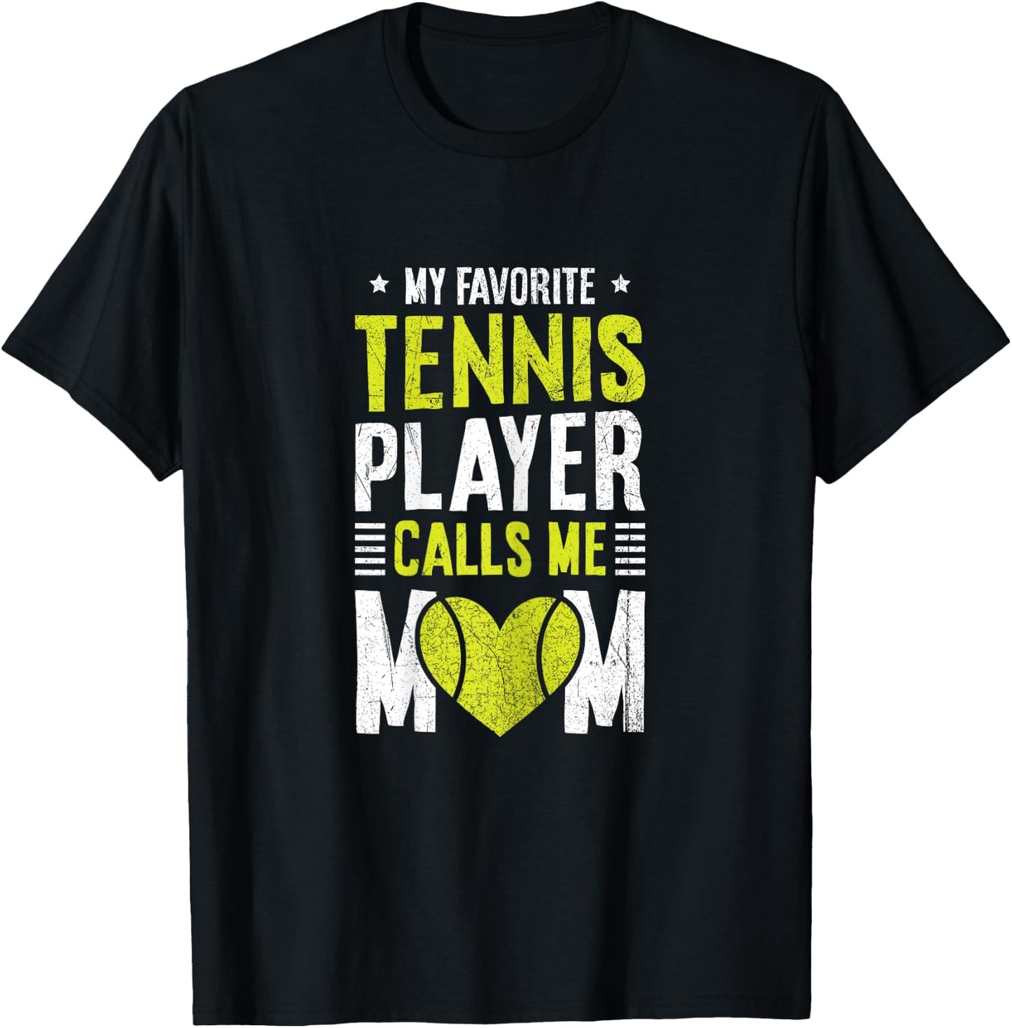 Tennis Court Design for your Tennis Lover Mom T-Shirt - T-Shirt | Black