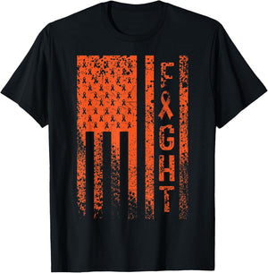 Fight Kidney Cancer Awareness T-Shirt - T-Shirt | Black