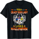 This Crazy Dog Lady Dogo Argentino Loves Halloween T-Shirt - T-Shirt | Black