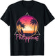 Philippine Pride Beach Surfing Gift Philippines T-Shirt - T-Shirt | Black