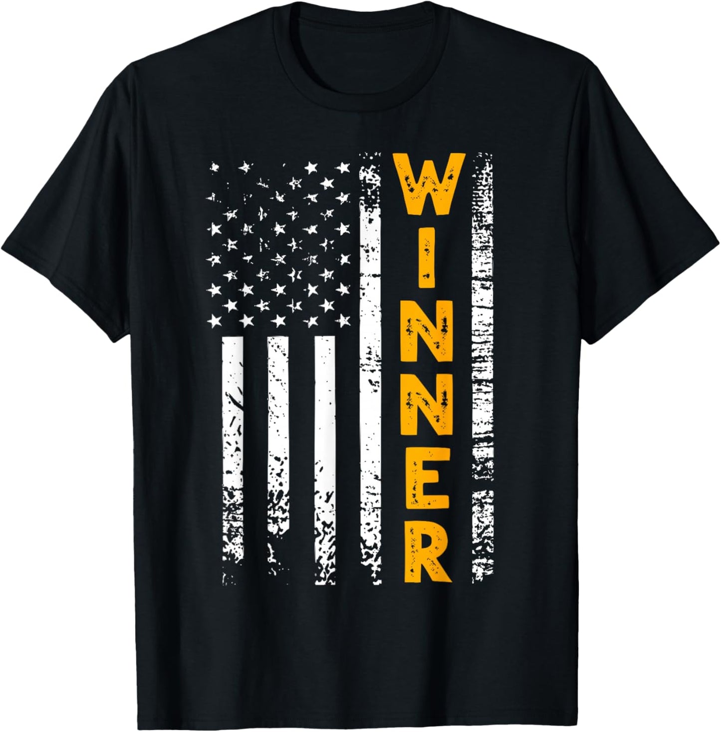Winner US Winner T-Shirt - T-Shirt | Black