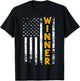 Winner US Winner T-Shirt - T-Shirt | Black