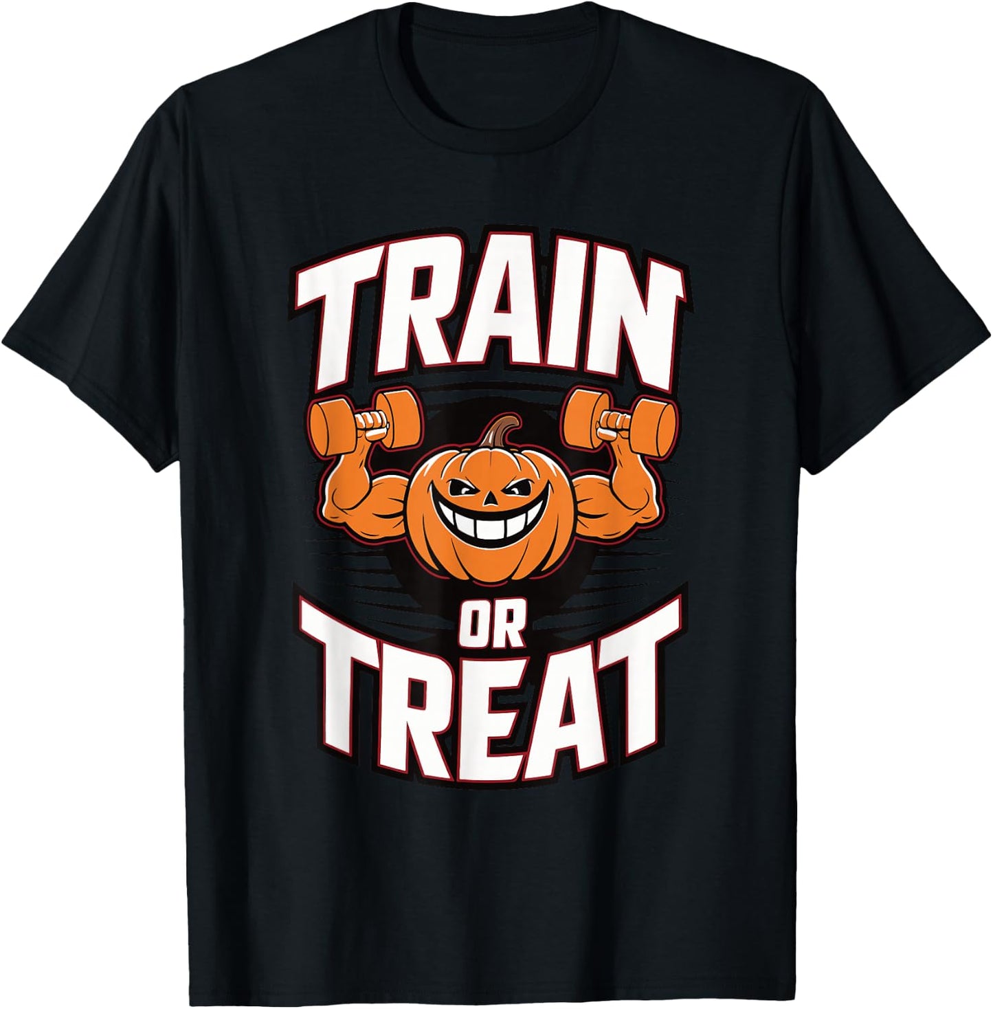 Train Or Treat T-Shirt - T-Shirt | Black