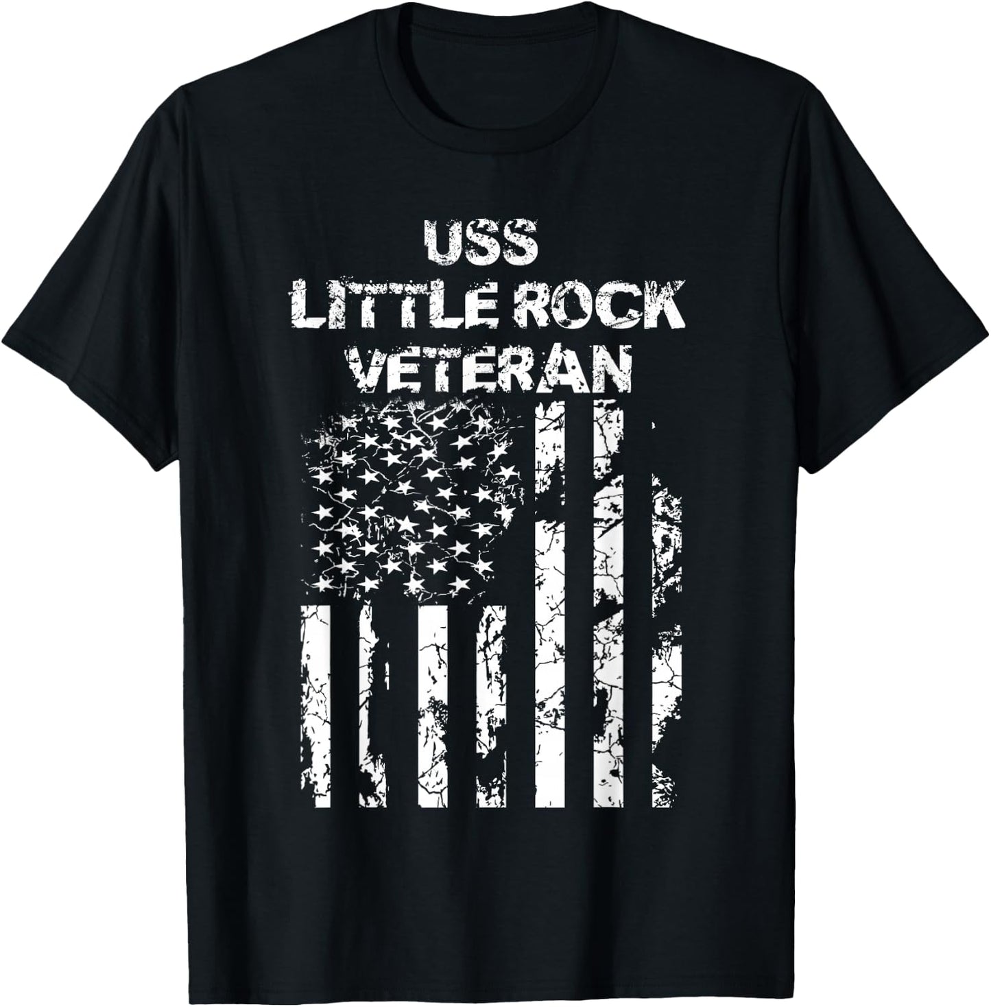 USS Little Rock Veteran T-Shirt - T-Shirt | Black