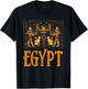 Egypt Pharaoh Pyramid Cairo Nile Ancient Egyptian History T-Shirt - T-Shirt | Black