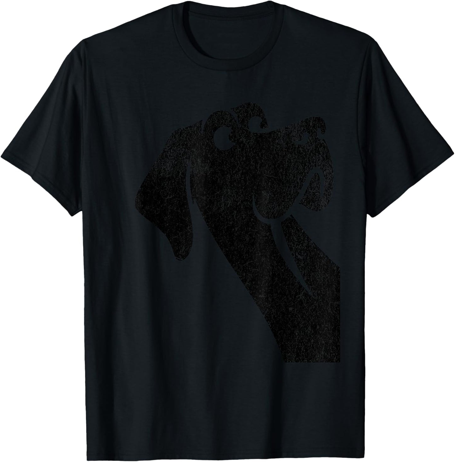 Goofy Giant Adorable Large Gentle Dog Lover Great Dane Women Girls Kids T-Shirt - T-Shirt | Black