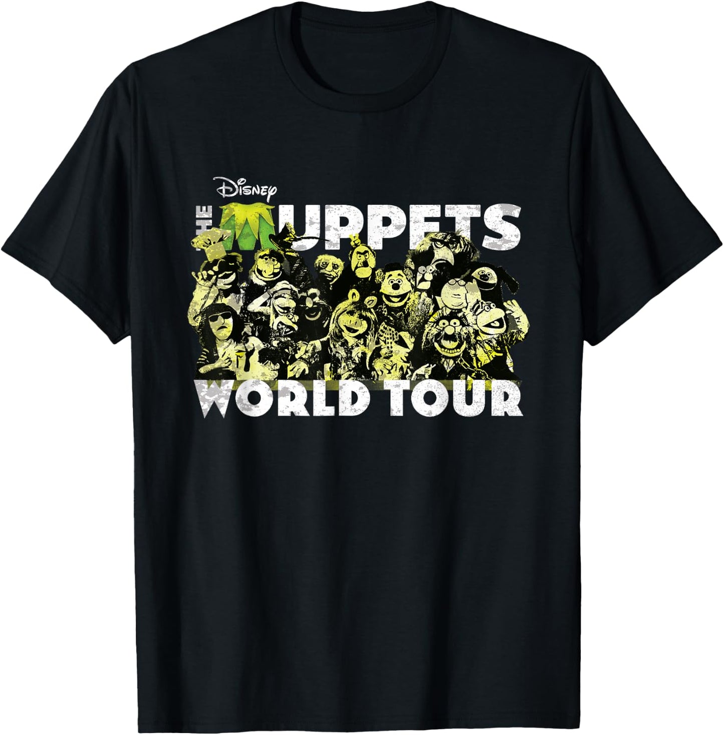 Disney The Muppets World Tour Concert T-Shirt - T-Shirt | Black