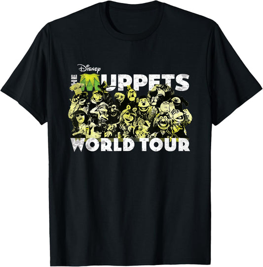 Disney The Muppets World Tour Concert T-Shirt - T-Shirt | Black