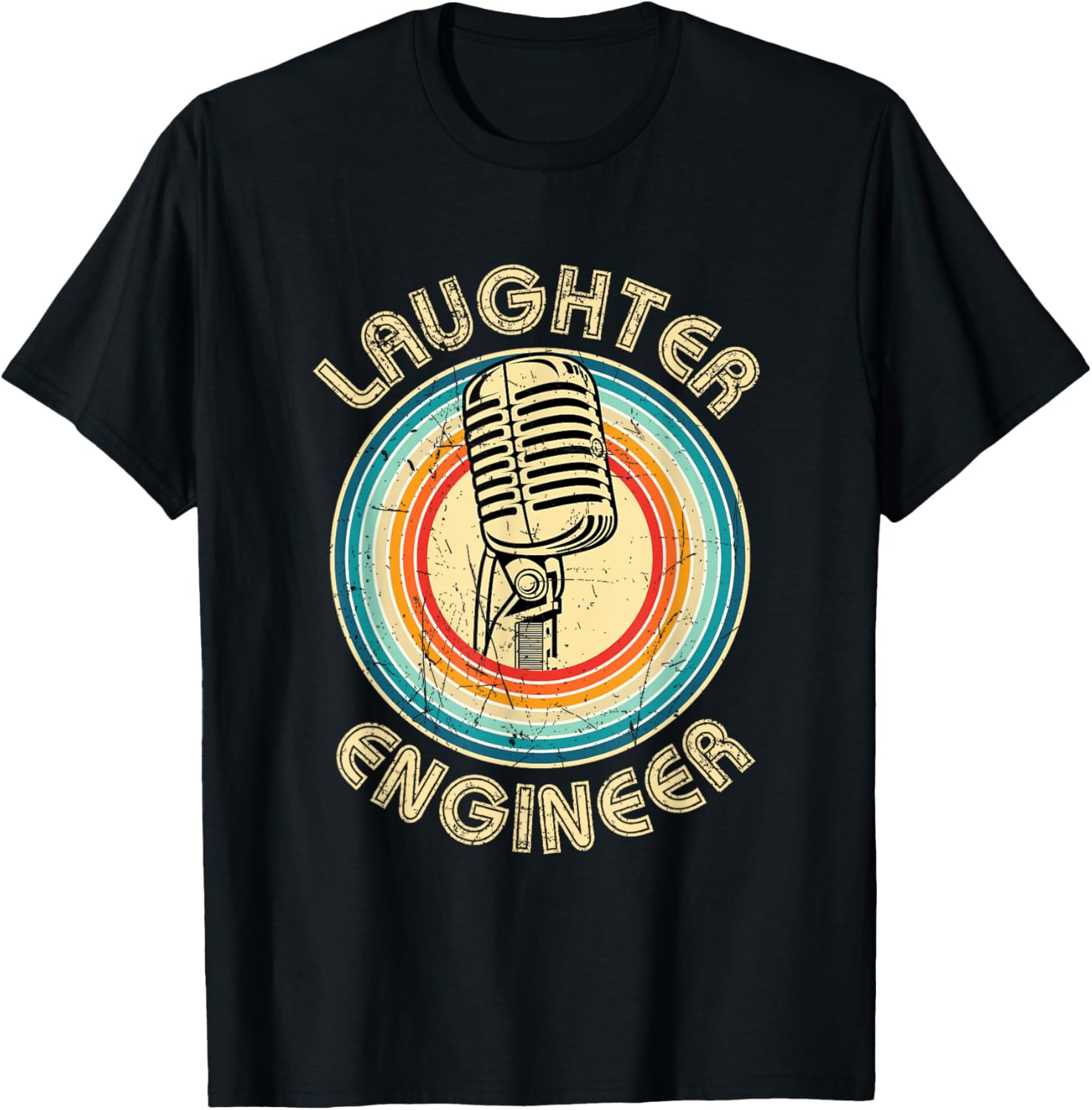 Stand Up Comedian Humor Open Mic Funny Stand Up Comedy T-Shirt - T-Shirt | Black