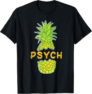 Be A Pineapple Psych Pineapple T-Shirt - T-Shirt | Black