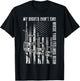 My Rights Don't End Where Your Feelings Begin USA Flag Gun Small T-Shirt - T-Shirt | Black