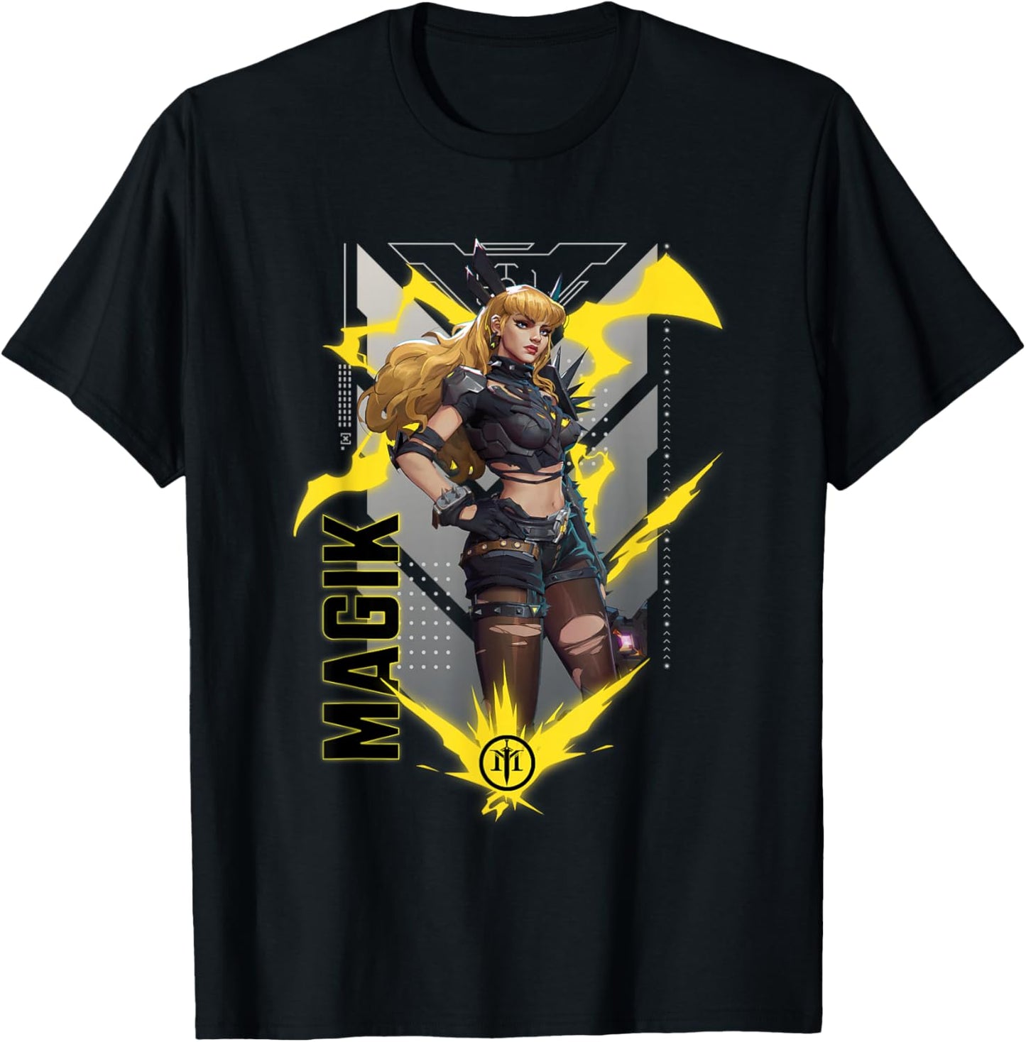 Marvel Rivals Gamerverse Super Hero PVP Illyana Magik T-Shirt - T-Shirt | Black