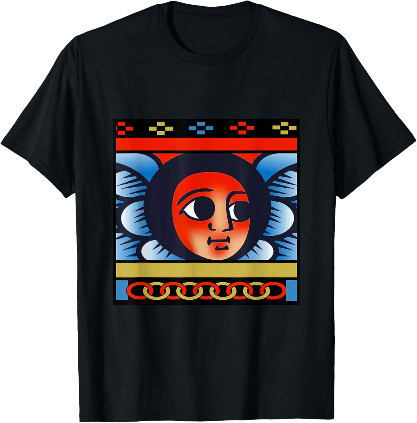 Ethiopian Winged Angels T-Shirt - T-Shirt | Black