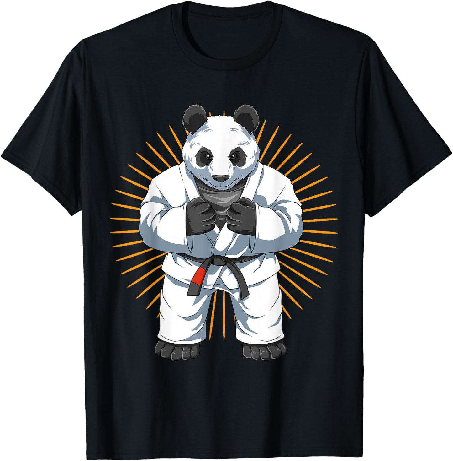 Panda - Brazilian Jiu-Jitsu BJJ Gift T-Shirt - T-Shirt | Black