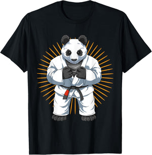 Panda - Brazilian Jiu-Jitsu BJJ Gift T-Shirt - T-Shirt | Black