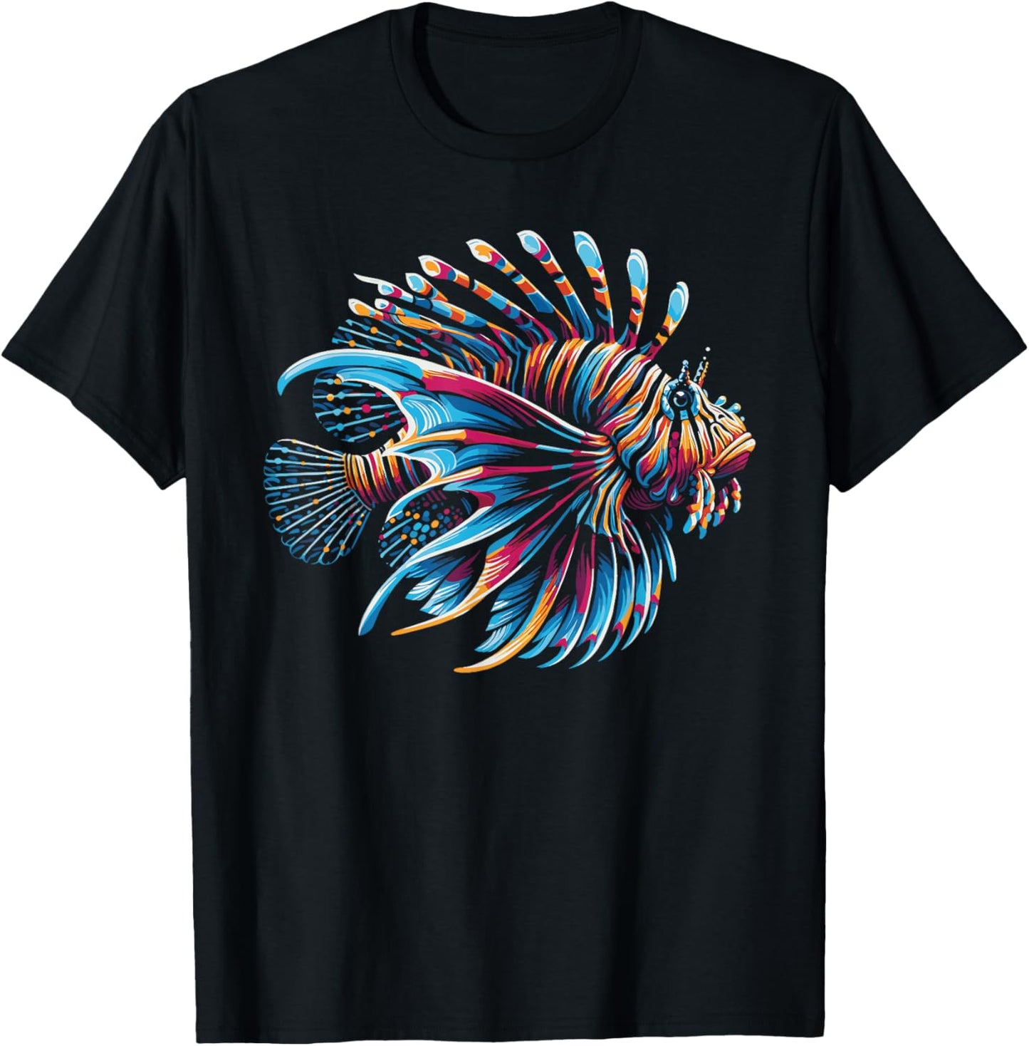 Lionfish Lion Fish Lover T-Shirt - T-Shirt | Black
