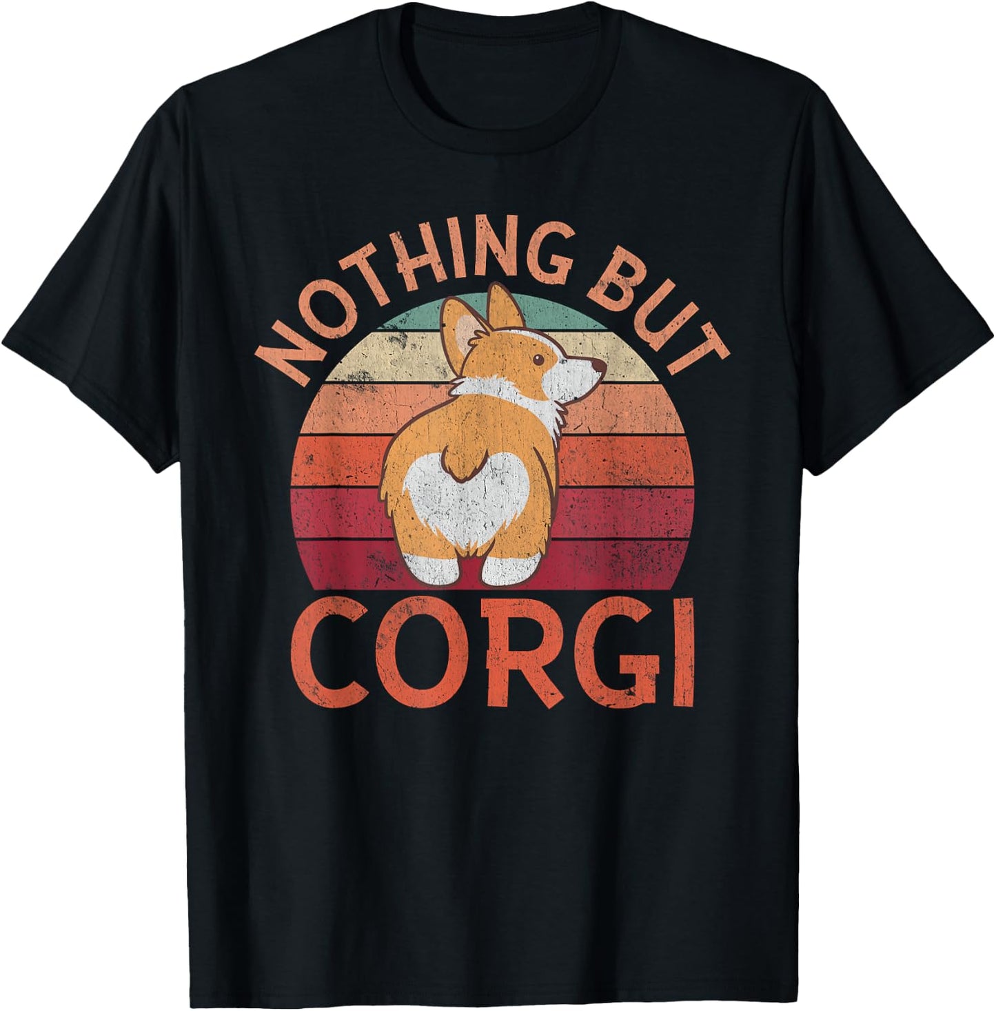 Nothing but Corgi T-Shirt - T-Shirt | Black
