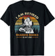 I'm Retired Reading Books Is My Job T-Shirt - T-Shirt | Black