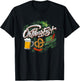 Oktoberfest Funny Beer Hat Pretzel And Edelweiss T-Shirt - T-Shirt | Black