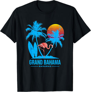 Bahamas, Grand Bahama T-Shirt - T-Shirt | Black