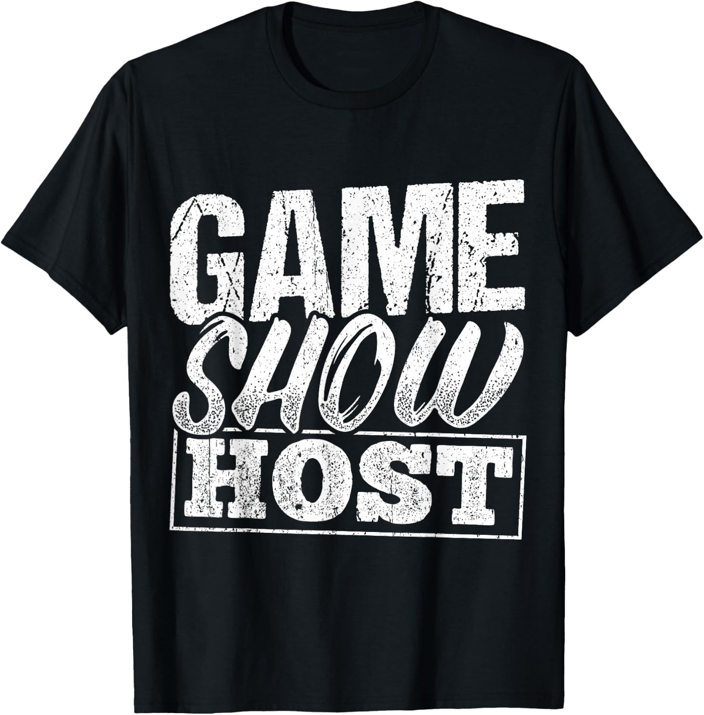 Game show host - party trivia night gamer entertainment T-Shirt - T-Shirt | Black