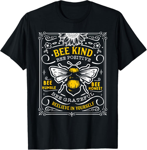 Bumblebee Bee Kind Bee Humble Save The Bees Cottage Core