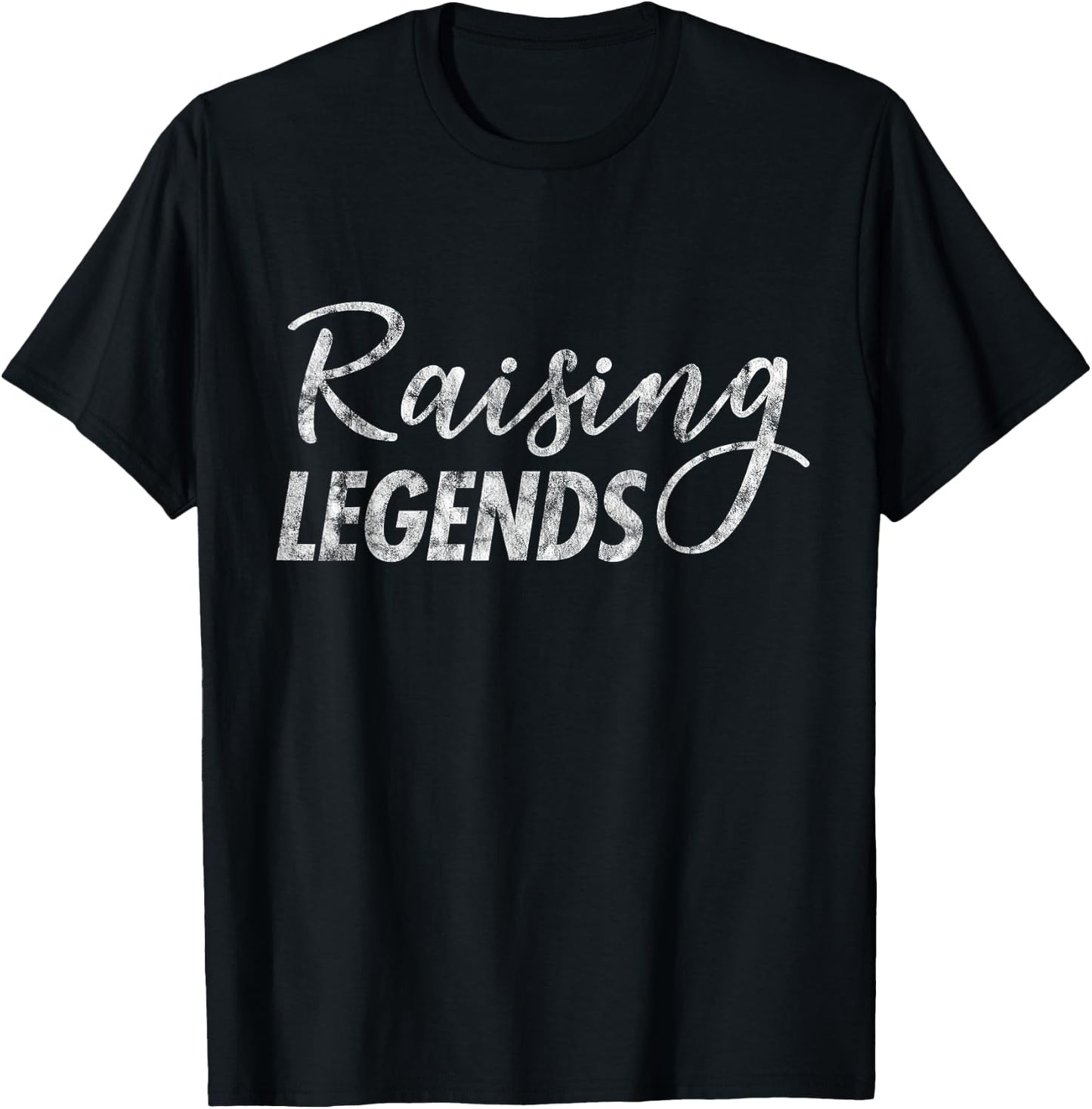 Raising Legends Proud Mom T-Shirt - T-Shirt | Black