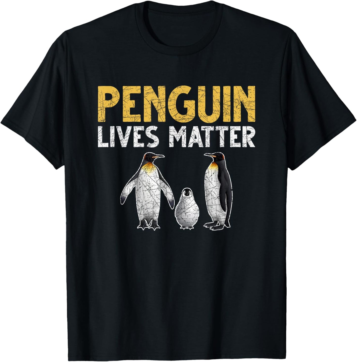 Penguin Leben sind wichtig Penguin T-Shirt - T-Shirt | Black