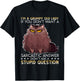 I'm A Grumpy Old Lady If you don't want a Sarcastic Answer T-Shirt - T-Shirt | Black