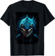Great White Shark - Surfer Graphic T-Shirt - T-Shirt | Black