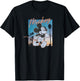 Disney Mickey and Friends Walking On The Sunset Retro Poster T-Shirt - T-Shirt | Black