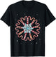 Christmas Pajamas Snow Snowflake Xmas Gift Candy canes T-Shirt - T-Shirt | Black
