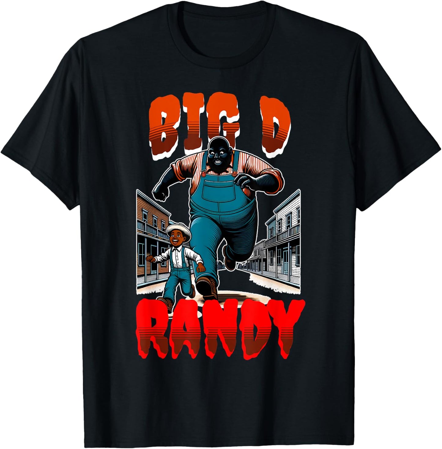 Big D Randy Halloween Meme, Funny Big Randy Meme T-Shirt - T-Shirt | Black