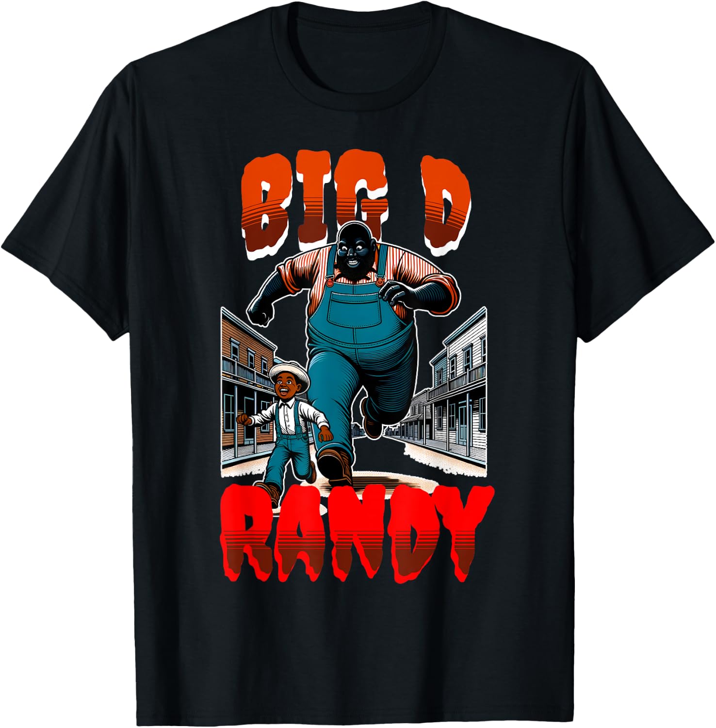 Big D Randy Halloween Meme, Funny Big Randy Meme T-Shirt - T-Shirt | Black