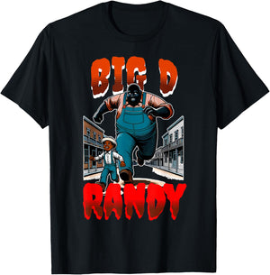 Big D Randy Halloween Meme, Funny Big Randy Meme T-Shirt - T-Shirt | Black