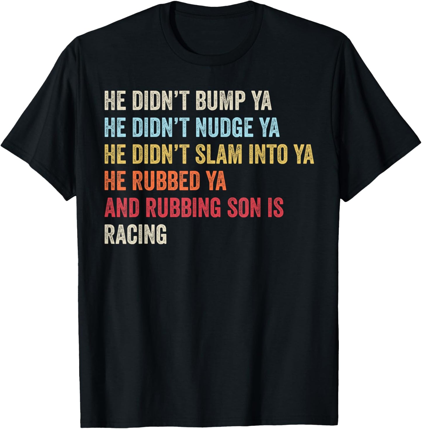 Sprint Car Racing Apparel Funny Race Quote Dirt Track Racing T-Shirt - T-Shirt | Black