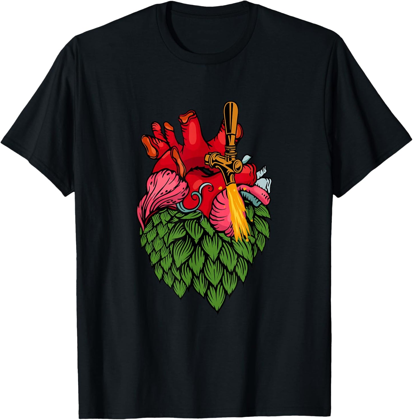 Beer Home Brewing Craft Beer – Beer Brewer Hobby Brewer T-Shirt - T-Shirt | Black