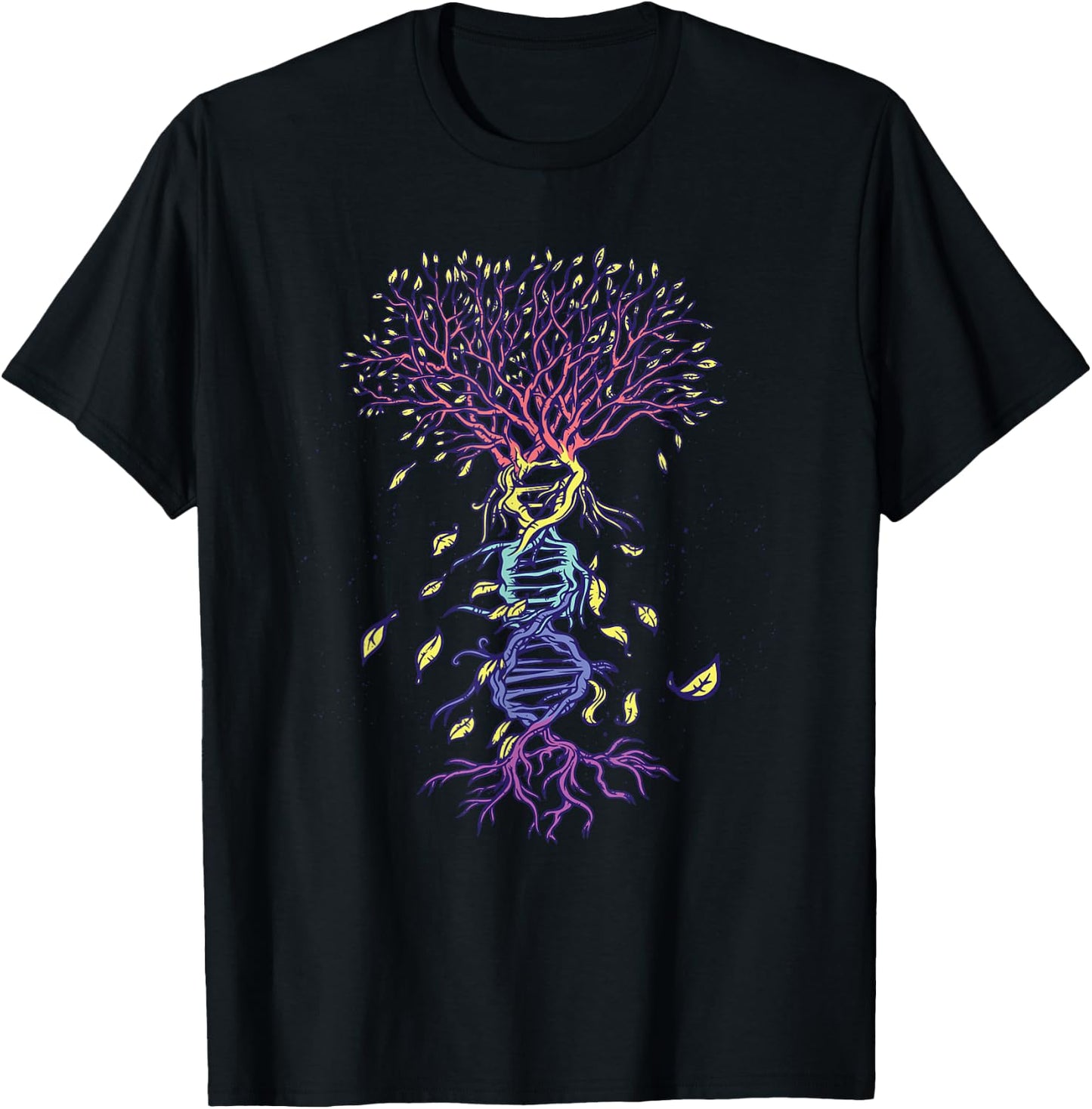 Tree Genetics Plant T-Shirt - T-Shirt | Black
