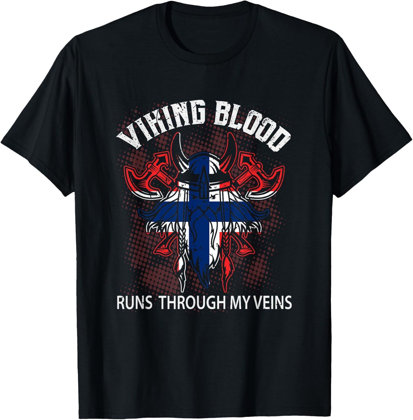 Norwegian Viking Gift Norway T-Shirt - T-Shirt | Black