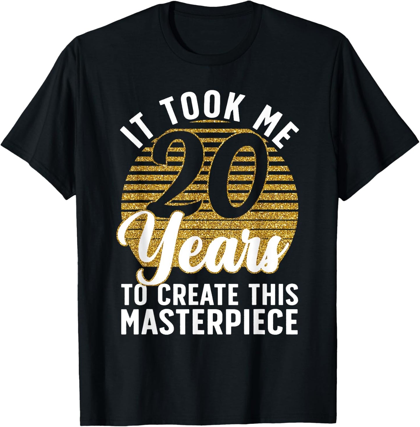 20th Birthday Men 20 Year Old Gag Turning 20 Joke T-Shirt - T-Shirt | Black